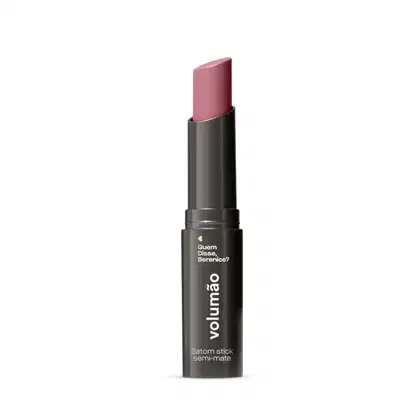 Imagem do produto Batom Stick Semi-mate Volumão Rosa Roseirê 3,4g