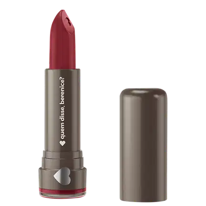 Imagem do produto Batom Mate Alta Pigmentação Vermelhou Quem Disse, Berenice? 3,8g