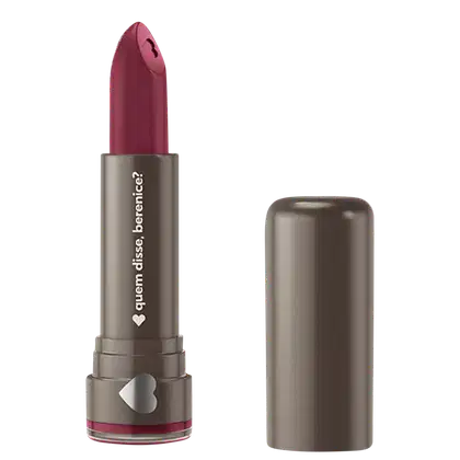 Imagem do produto Batom Mate Alta Pigmentação Vermelito Quem Disse, Berenice? 3,8g