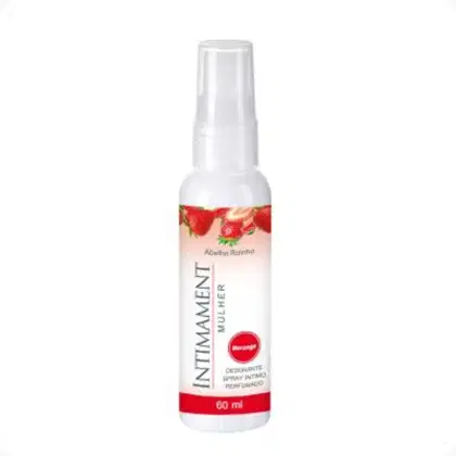 Imagem do produto Desodorante Íntimo Spray Perfumado De Morango Intimament Mulher 60ml Abelha Rainha REF 2268