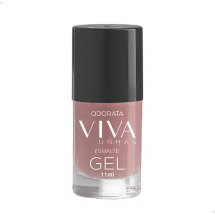 Imagem do produto Esmalte Em Gel Renda Chic Rosado Cremoso Não Precisa Cabine Secagem Rápida Hipoalergênico Viva Unhas ODORATA REF 2359