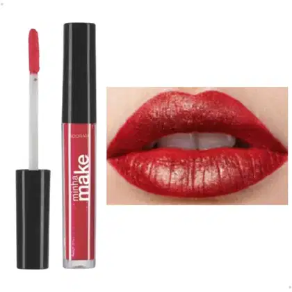 Imagem do produto Batom Líquido Love Longa Duração Matte Com Glitter Minha Make 3g ODORATA REF 2452