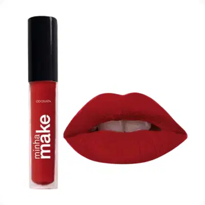 Imagem do produto Batom Líquido Amarílis Longa Duração Matte Minha Make 3g ODORATA REF 2699