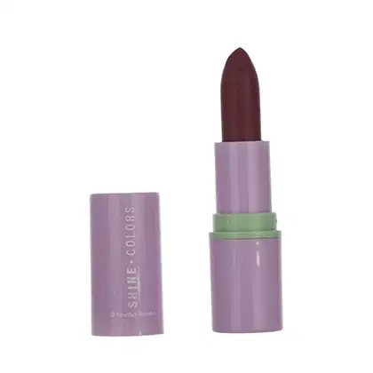Imagem do produto Batom Cremoso Cor Vinho Intenso Shine Colors Abelha Rainha 3,7g REF 2781