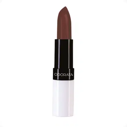 Imagem do produto Batom Créme Brûlée Cremoso Com FPS 8 Longa Duração Minha Make Sweet Odorata REF 2784