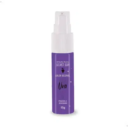 Imagem do produto Calda Beijável Sabor Uva Prazer e Diversão 15g Secret Sexy Abelha Rainha REF 2913