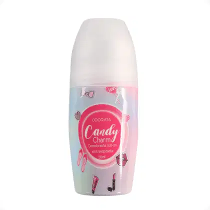 Imagem do produto Desodorante Infantil Para Meninas Roll-on Candy Charm Não Contém Alumínio 50ml Odorata REF 3858