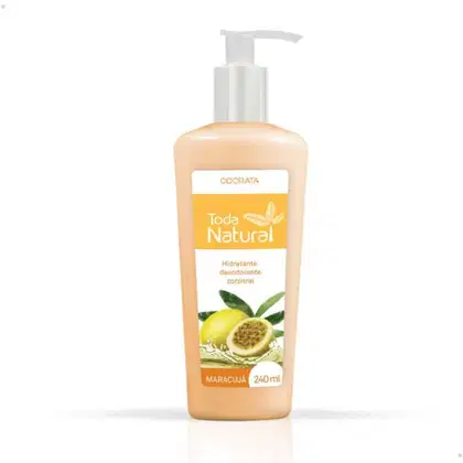 Imagem do produto Hidratante Desodorante Corporal Maracujá Com Manteiga de Karité Toda Natural 240ml Odorata REF 4374