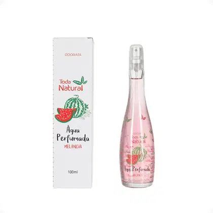 Imagem do produto Água Perfumada De Melancia Para Corpo E Cabelo Frescor E Doçura Toda Natural 100ml Odorata REF 4733