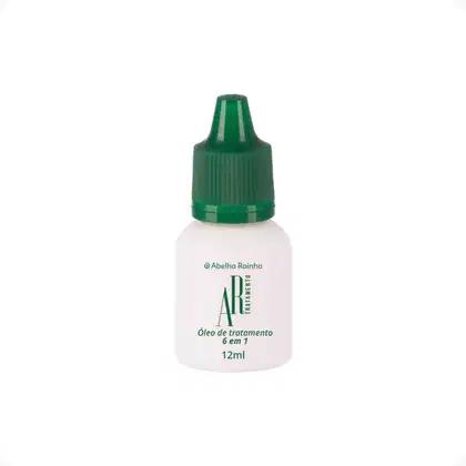 Óleo de Tratamento para Unhas Abelha Rainha AR Tratamento 6 em 1, 12ml.
