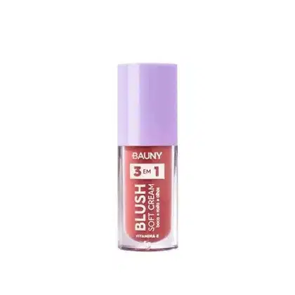 Imagem do produto Bauny - Blush Líquido Soft Cream 3 em 1 - Cherry Mocha
