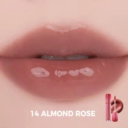 Imagem do produto ROM&ND Lip Tint The  Juicy Lasting Tint 5.5g COR:#14 ALMOND ROSE