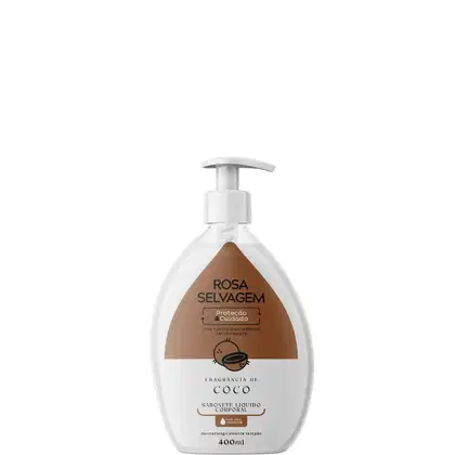 Imagem do produto Rosa Selvagem Sabonete Líquido Coco 400 Ml
