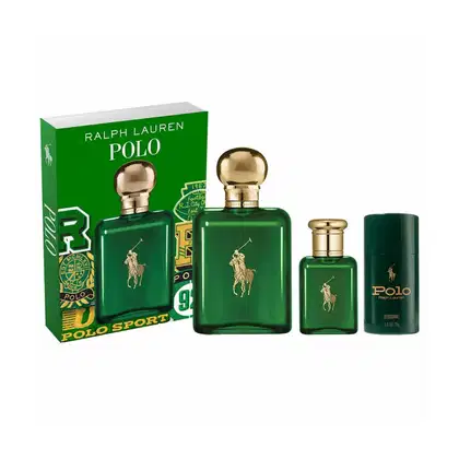 Imagem do produto Conjunto Polo Classic Ralph Lauren Masculino - Eau de Toilette 125ml + Eau de Toilette 40ml + Desodorante Corporal 75g