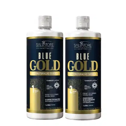 Imagem do produto Salvatore Kit  Blue Gold  - Passo 1 e 2