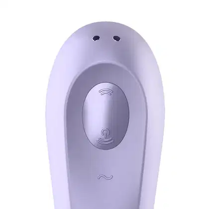 Imagem do produto Satisfyer Dual Pleasure Lilás controlado por App via Bluetooth