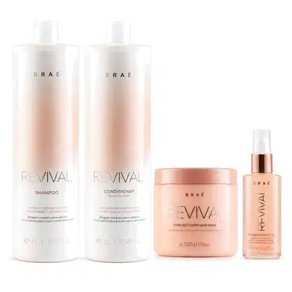 Imagem do produto Kit Revival Shampoo e Condicionador 1L + Mascara 500g + Oleo Revival Reconstrução Profunda 60ml