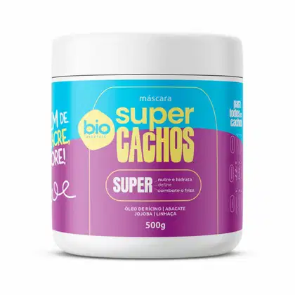 Imagem do produto Máscara Potencializadora Super Cachos 500g - Biovegetais