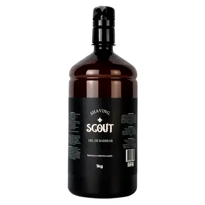 Imagem do produto The Shaving Cream 1kg Scout  - Creme de Barbear Profissional