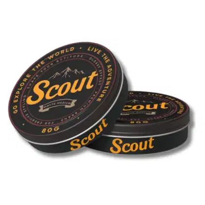 Imagem do produto Pasta Matte Medium 80g Scout - Efeito Seco Fixação Média