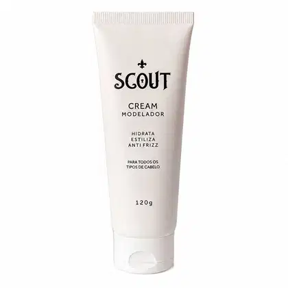 Imagem do produto Cream Modelador Capilar 120g Scout - Hidrata Estiliza Anti Frizz