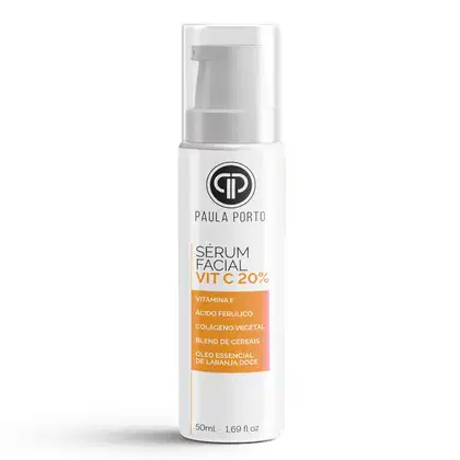 Imagem do produto Sérum Vitamina C 20% Clareador Antirrugas Hidratação Vegano