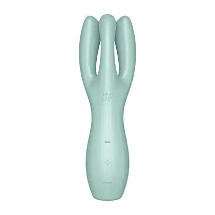 Imagem do produto Satisfyer Threesome 3 Verde - Vibrador e estimulador de clitoris