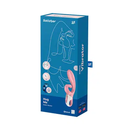 Imagem do produto Satisfyer Hug Me Pink - Vibrador de ponto G e estimulador clitoriano