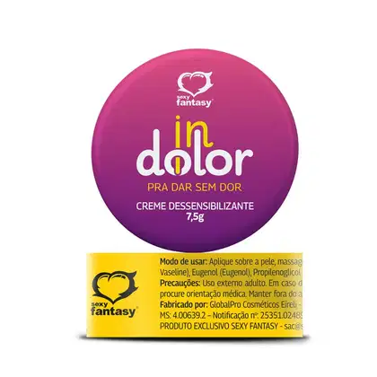 Imagem do produto Pomada Dessensibilizante InDolor 7,5g Sexy Fantasy