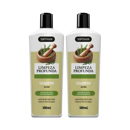 Imagem do produto Kit 2 Unidades Shampoo de Alecrim 500ml