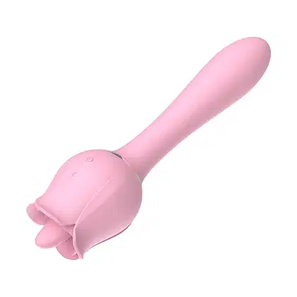Imagem do produto Rose Pro 6 - Rosa Estimuladora de Clitóris e ponto G S-Hande Cor Rosa