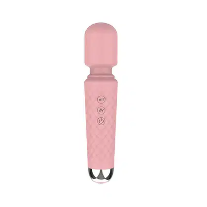 Imagem do produto Vibrador Varinha Mágica Massageadora com 20 Modos de Vibração USB Cor Rosa