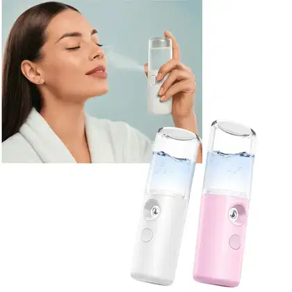 Imagem do produto Spray Facial Ultrassônico Hidrata, Limpa e Fixa a maquiagem