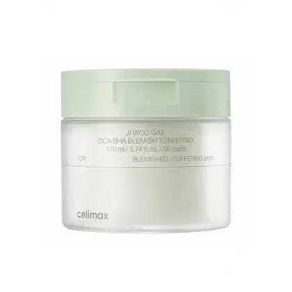 Imagem do produto Celimax - Ji Woo Gae Cica Bha Blemish Toner Pad 60Pads