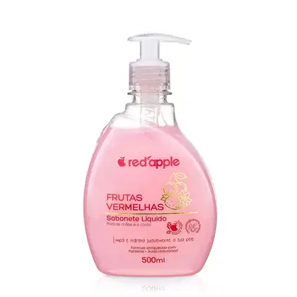 Imagem do produto Sabonete Líquido para Mãos e Corpo Frutas Vermelhas Red Apple