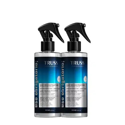 Imagem do produto Kit Truss Uso Obrigatório - Tratamento Líquido Reconstrutor 260ml (2 Unidades)