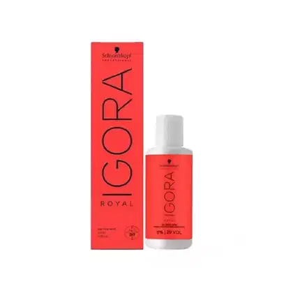 Imagem do produto Kit Schwarzkopf Professional Igora Royal Coloração 9-0 + Ox 20 Vol 60ml