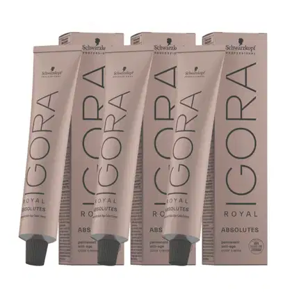 Imagem do produto Schwarzkopf Professional Igora Absolutes 8-50 60ml (3 Unidades)