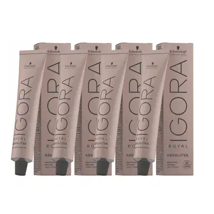 Imagem do produto Schwarzkopf Professional Igora Absolutes 8-01 60ml (4 Unidades)