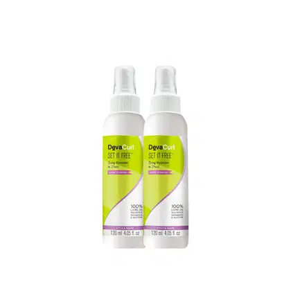 Imagem do produto Kit Deva Curl Set It Free Spray Anti-Frizz (2 Unidades)