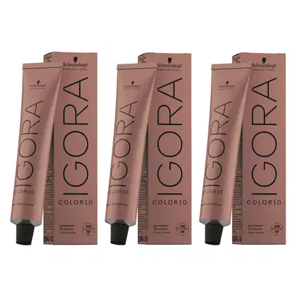 Imagem do produto Schwarzkopf Professional Igora Color10 9-12 60ml (3 Unidades)