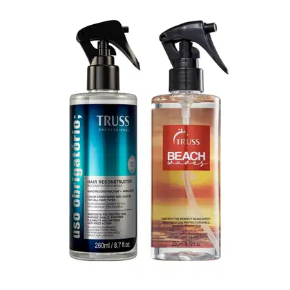 Imagem do produto Kit Truss Uso Obrigatório + Beach Waves Spray 260ml
