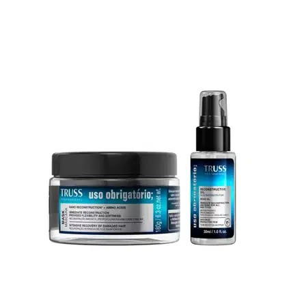 Imagem do produto Kit Truss Uso Obrigatório Máscara Capilar + Óleo 30ml
