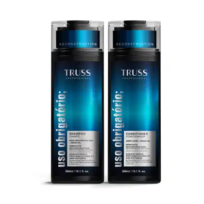 Imagem do produto Combo Shampoo e Condicionador Uso Obrigatório; 300ml