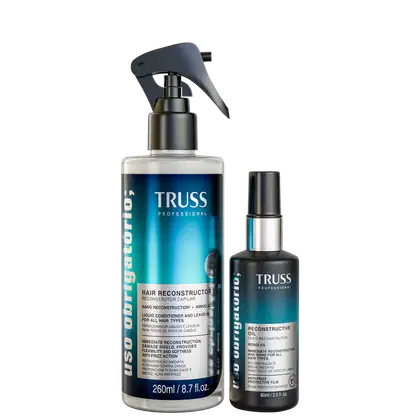 Imagem do produto Kit TRUSS Uso Obrigatório Tratamento e Finalização (2 Produtos)