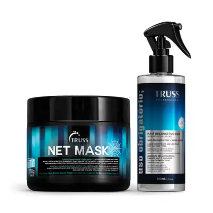 Imagem do produto Combo Regeneração: Spray 260ml + Máscara Net Mask 550g