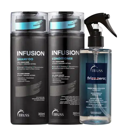 Imagem do produto Kit TRUSS Infusion Frizz Zero (3 Produtos)