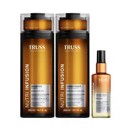 Imagem do produto Combo Nutri Infusion: Shampoo 300ml + Condicionador 300ml + Óleo Capilar Nutritivo 60ml