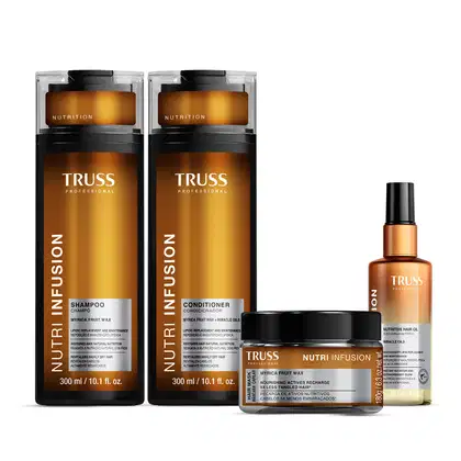 Imagem do produto Combo Nutri Infusion: Shampoo 300ml + Condicionador 300ml + Máscara Capilar 180g + Óleo Nutritivo 60ml
