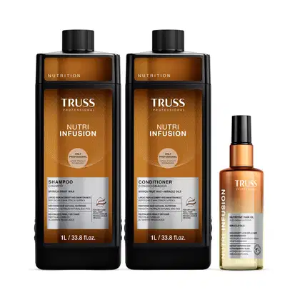 Imagem do produto Combo Nutri Infusion: Shampoo 1L + Condicionador 1L + Óleo Nutritivo 60ml